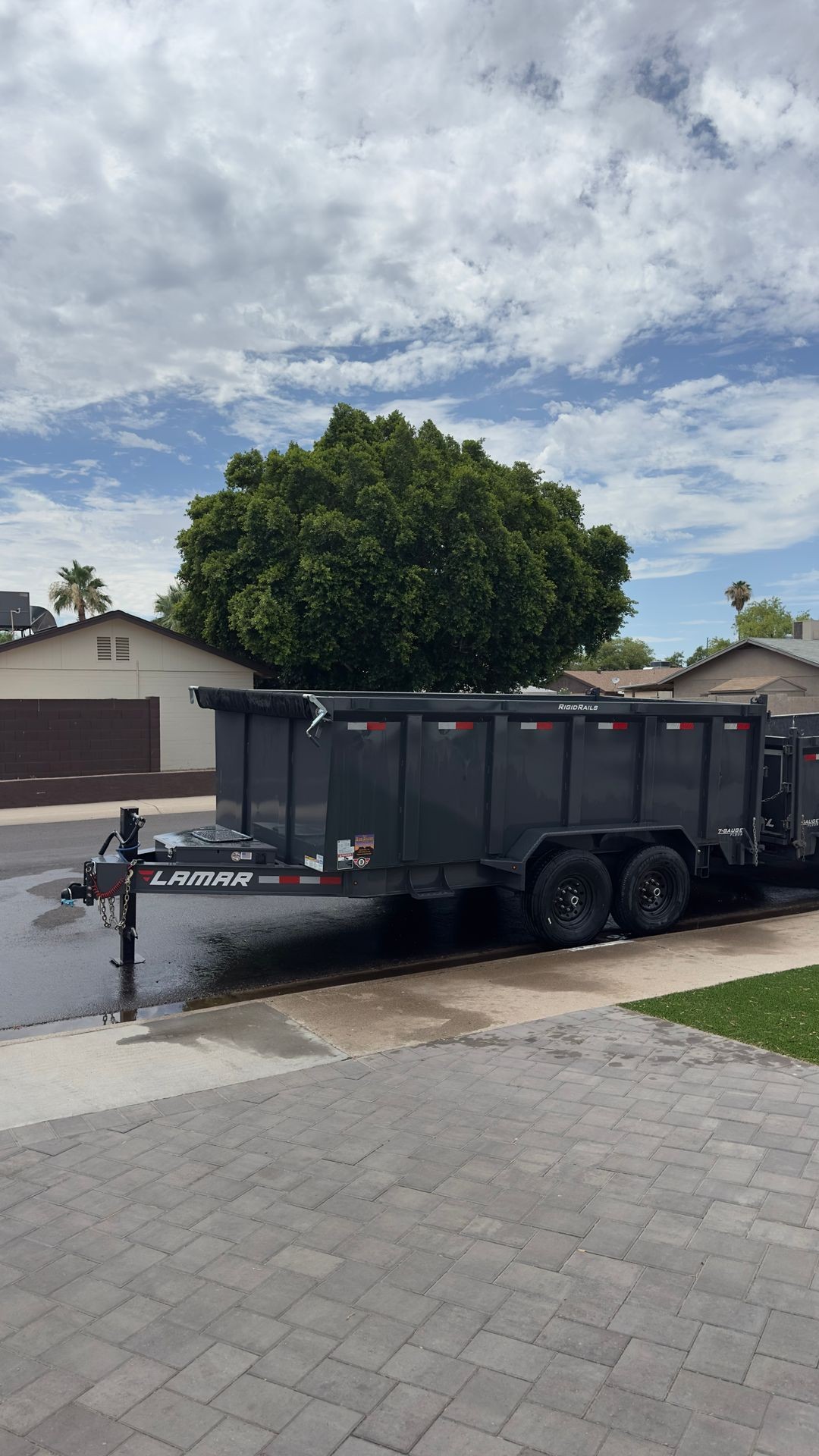 XL Heavy Duty Dump Trailer